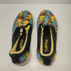 Pokemon Ground Up Low Top Slip On Shoes Sneakers Multi-Color Boy’s Size 13