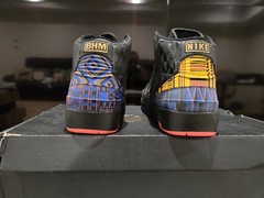 NIB Air Jordan 2 BHM Grade School Size 5Y CI2972 007 Black history Month