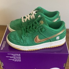 Nike SB Dunk Low Pro St. Patricks Day, Lucky Green Sneaker PS 11C DN3675-303