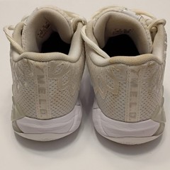 PUMA MB1 Lo JR White Silver Mesh Basketball Shoes Kids US 5 EUR 37 377368-04