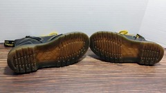 Dr Martens Junior 1460 Pascal J Boots Black Size US 2 (AW004) Lace & Zip Leather