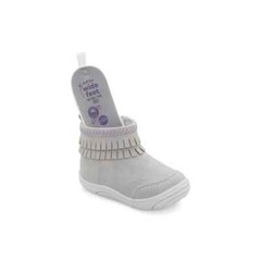 Stride Rite 360 Bianca Unisex Bootie Casual Sneakers Walking Shoes NIB Grey