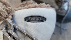 Northside Unisex Kids Winter Boots Gray Faux Fur Lined Insulated Water Resistant