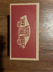 vans size 13 youth navy true white
