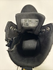 Dr. Martens Boots Kids Size 13 Doc Combs J Combat Lace Up Canvas Zip Black Youth