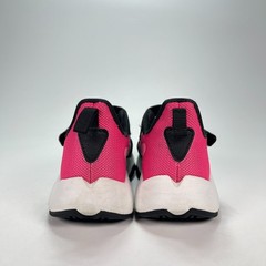 New Balance Rave Run v2 Bungee Lace Pink Black Shoes YTRAVAS2 Youth Girls Sz 1.5