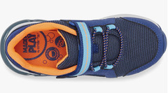 Stride Rite Boys M2P Journey 2 Sneaker, Grey Blue Orange Size 3 M US