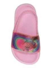 Trolls Poppy Sandal Slides w/ Strap (Girls 5/6) Brand New in Box!!