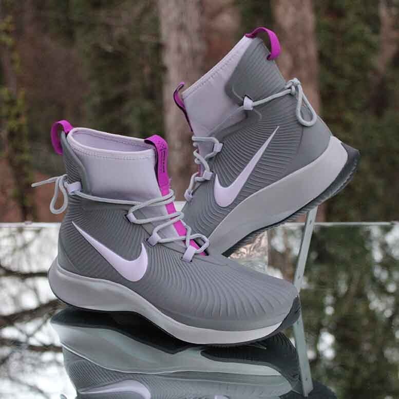 Nike Binzie Boot Smoke Grey Size 5Y Violet Frost BQ5380-003