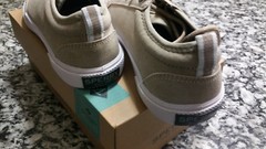 New Sperry Top Sider Kids Deckfin Junior Sneaker Khaki Chambray 13.5M
