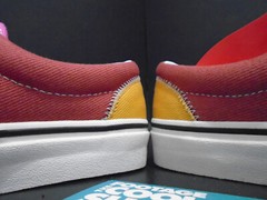 VANS ERA VARSITY PATCHWORK MULTI-COLOR OFF WHITE GREEN BROWN RED VN0A4BV4V9H 3.5