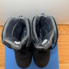 Columbia Youth Bugaboot Plus IV Omni-Heat Waterproof Boots Black Size 5