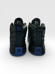 Air Jordan 12 Retro Black Game Royal 151186-014 Youth Size 13C