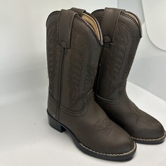 Durango Eagle Western Cowboy Boots BT804 Kid’s Size 8.5 D US Brown Rodeo