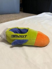 Gymboree Multicolored Spaceship Slippers, Size 13/1