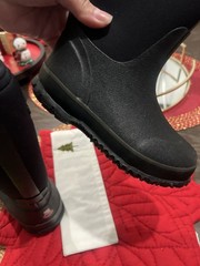 Bogs Boots Youth 13 Classic High Handles Pull On Midcalf 52065-001 Black Fabric