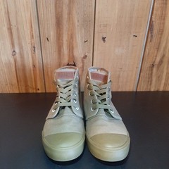 BANGS Old Pine Canvas High top Unisex Boys Size 3.5, Girls/Women Size 5