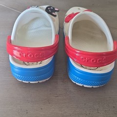 Crocs Hello Kitty White Clog Mules for Kids Size C11