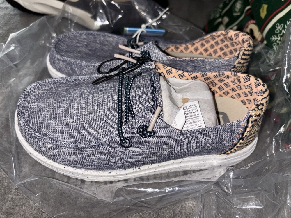 Hey Dude Kids 13 Wendy Chambray