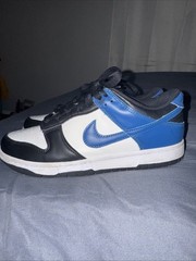 NIKE DUNK LOW TD SUMMIT WHITE-INDUSTRIAL BLUE Size 7Y