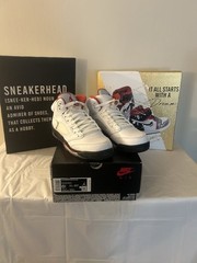 Air Jordan 5 Retro Fire Red White/Red/Black, Size 6.5
