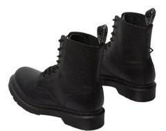 Dr Martens 1460 Pascal Mono Boots Black Leather Size 4 Punk Alternative