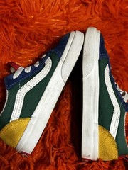 Size 8 – VANS Old Skool Low Multicolor (Red Blue Green Yellow and Sole White