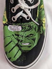 Vans x Marvel Comics (Hulk) Sneakers, Kids Size 3