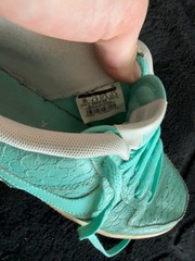 Nike Air Force 1 Low Aqua Croc Texture Youth 5Y Women’s 6.5 EU 37.5 Shoes