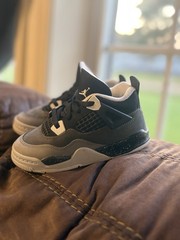 Jordan B’Loyal (PS) Unisex Kids 11C Black/Gray/White Leather Low Top CK4126-115