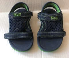 TEVA Toddler’s 7 Psyclone XLT Water Sandal , Mesh 1019538T , Blue & Green Shoes