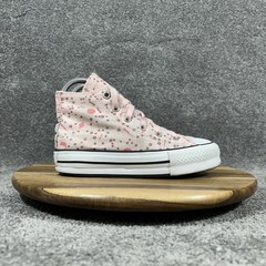 Converse Chuck Taylor All Star 673105C Kids Sz 1 Pink Constellations Shoes Used