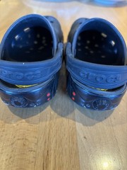 Crocs Kids Size 7 Batman Black