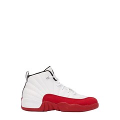 Air Jordan 12 Retro PS Cherry White Sneakers 151186-116 New