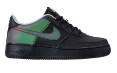 Nike Air Force 1 Low LV8 (GS) Reflective BLACK/BLACK WOLF GREY 820438-009