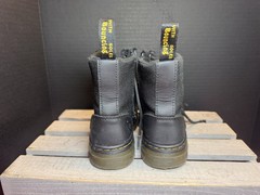 Dr. Martens Black Combs Boot Side Zip – Little Kid Size 13 EUR 31
