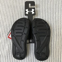 Under Armour Ignite 4D Foam Slides Black Youth Size 1 Youth Kids Boys Girls NEW