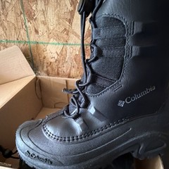 Columbia Bugaboot Celsius Junior Snow Boots Kids US 3 Black Waterproof Insulated