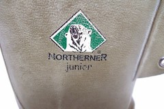 Northerner Junior Size 4 Youth Small Womens Rubber Vinyl Boots Steel Shank AS IS