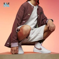 Nike Blazer Mid 77 GS White Pink Glaze Shoes DA4086-105