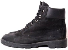 Timberland 10910 Classic Black WP Suede Premium 6″ Ankle Boots Youth Boys US 5