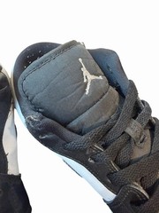 Jordan Air Jordan 1 Low (GS) Shadow Toe Gray/Black/White 6Y 553560-052