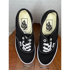 Vans Authentic Black/True White Skate Shoes Youth 4Y Unisex Kids NWT