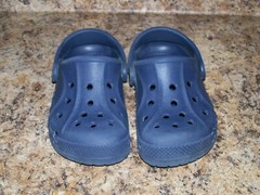 Crocs Baya Clog NAVY Slip On Comfort Boat Water Shoes Childs Size C10