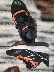 Black, Blue, Orange Diadora Mythos Volo 2y With Blushield