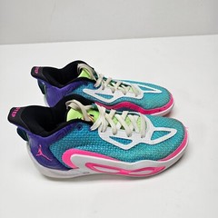 Nike Jordan Tatum 1 Basketball Shoes Youth Size 5Y Pink Wave Runner FV0172 400