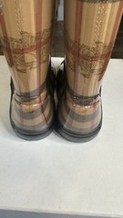 Burberry KIDS NOVA CHECK RAIN BOOTS 23/24 EUR Size 7.5 US Made in Italy