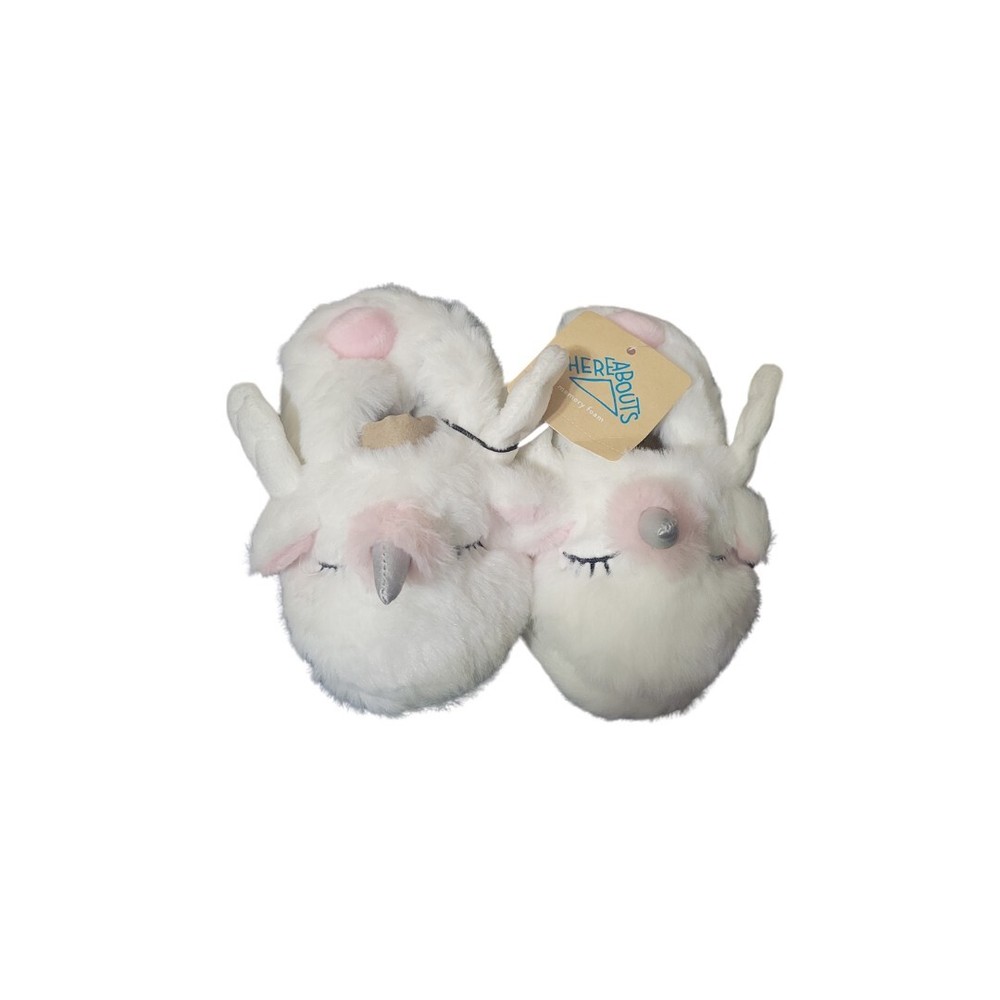 Kid Memory Foam Unicorn Slippers Size 5/6