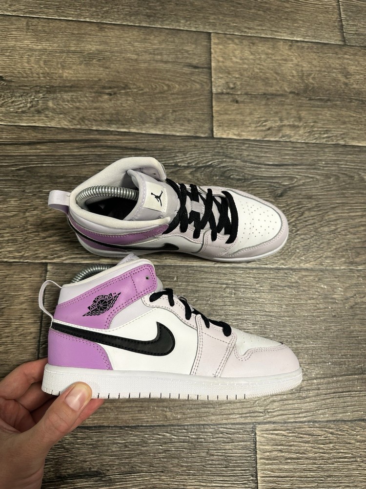 Air Jordan 1 Mid PS ‚Barely Grape‘ Sneakers DQ8424-501 Eu35 Uk2,5 Us3Y