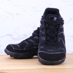 Nike Air Max Plus Black Dark Grey Low Mesh Shoe Sneaker DR7996-001 Toddler Sz 9C
